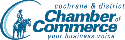 Cochrane and District Chamber of Commerce Logo - BlindDrop is member and award-winner.