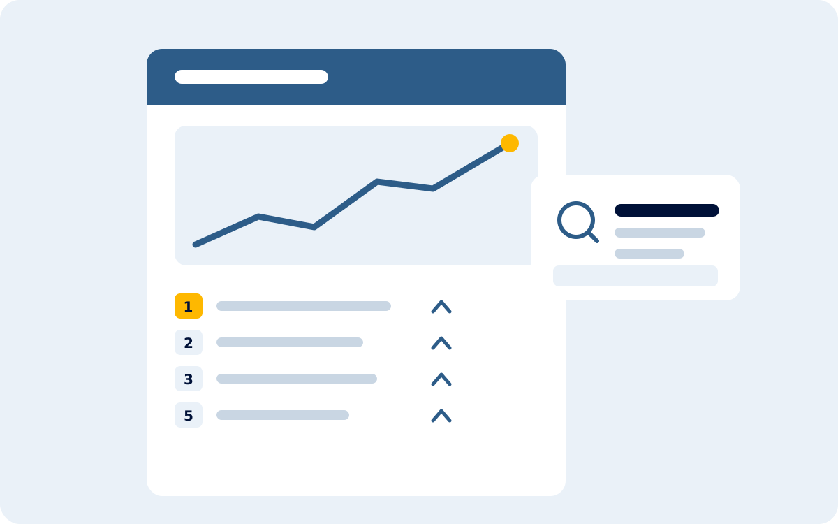 Monthly SEO ranking report showing keyword positions and traffic growth for a local business